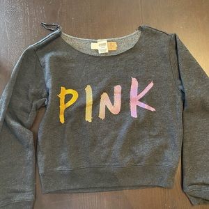 Victoria’s Secret Pink Crop Sweatshirt